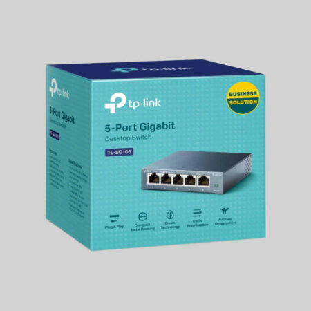 TP-LINK TL-SG105 — 5-Port 10/100/1000Mbps Gigabit Switch